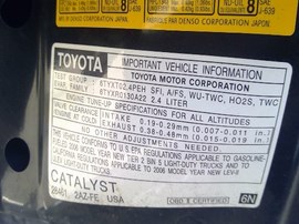2006 TOYOTA RAV4, BLACK, 2.4, AT, FWD,  Z25968